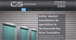 Desktop Screenshot of csrollershutters.co.uk